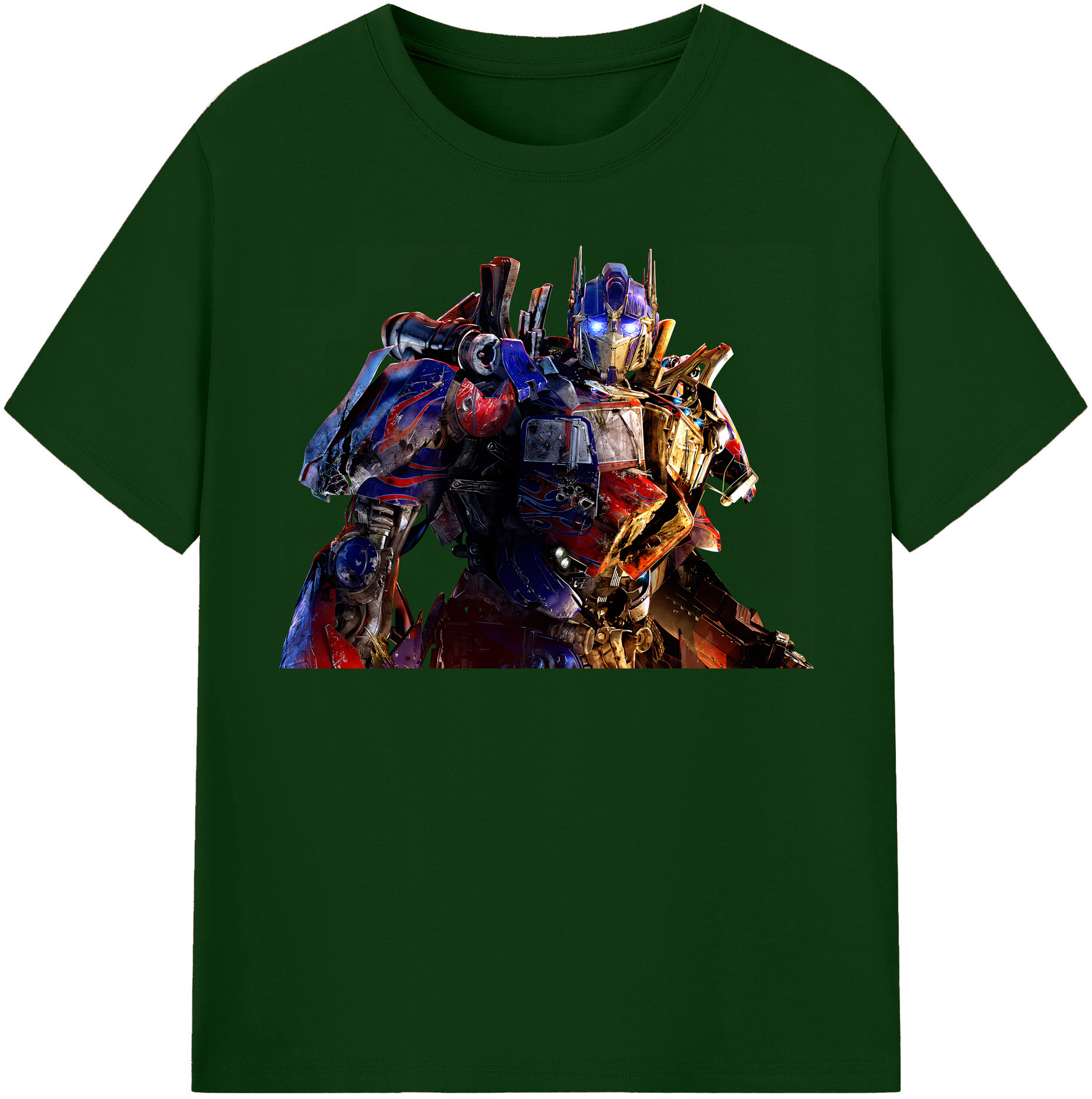 （画像用） Transformers トランスフォーマー 綿100％半袖Tシャツ（フロントプリント）